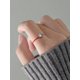 thumbnail image 1 of 1pc Fashionable S925 Silver Single Cubic Zirconia & Red Rope Combination Adjustable Ring, Suitable For Women's Everyday Wear, Elegant & Simple & Versatile, Ideal For Layering, Bringing Good Luck And C, 1 of 1
