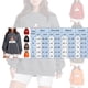 thumbnail image 4 of Gibobby Sudadera sin capucha y ocio Suéter sin capucha de manga larga y cuello Rojoondo para mujer, informal y cómodo, versátil, estampado navideño, otoño e invierno (Anaranjado, XL), 4 of 4