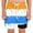 Yellow, variant on Shachafan Boys Summer Casual Shorts High Waist Comfortable Loose Fit Printed Elastic Waistband Playwear Shorts For Kids Toddler Extra Long Athletic Shorts