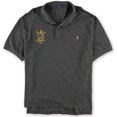 thumbnail image 1 of Polo de rugby Ralph Lauren Hi-Lo para hombre, gris, 3X grande, 1 of 1
