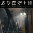 thumbnail image 4 of Costway 200W 20,000lm LED Dual-Head Work Light w/Adjustable Tripod Stand IP65 Waterproof, 4 of 10