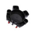 thumbnail image 3 of relayinert Efficient and Reliable Bucket Dolly with 5 Rolling Swivel Casters Black Inner diameter 7.5cm, 3 of 6