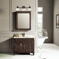 thumbnail image 6 of CHLOE Janice Contemporary 3 Light Rubbed Bronze Bath Vanity Fixture 26" Width, 6 of 7
