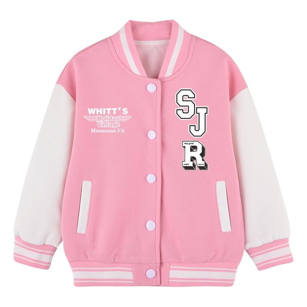 Abrigo de traje de béisbol para niños, ropa de otoño, chaqueta informal holgada para niños, top de moda