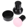 thumbnail image 4 of 3 Pcs Mushroom Head Makeup Flash Foundation Liquid Cream-corrector Sponge Cosmetic Blender Puff with Handle for Women (R, 4 of 7
