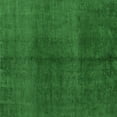 thumbnail image 1 of Ahgly Company Indoor Square Abstract Emerald Green Modern Area Rugs, 5' Square, 1 of 4