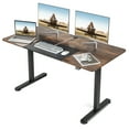 thumbnail image 1 of Costway Escritorio Elevable de Pie Altura Ajustable Eléctrico Mesa de Ordenador Ergonómico Orificio Cables 140 x 70 x 72-116 cm, 1 of 5