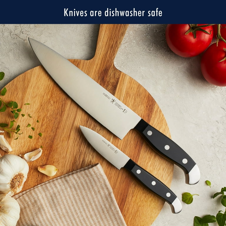 Henckels Statement 12-pc Kitchen Knife Set with Block, Light Brown