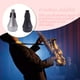 thumbnail image 4 of Silenciador de saxofón, tamaño compacto, instalación práctica, suministros de saxofón, accesorios para instrumentos, silenciador de trompeta Accesorios para instrumentos musicales Plata Eigraketly OD027075-01, 4 of 6