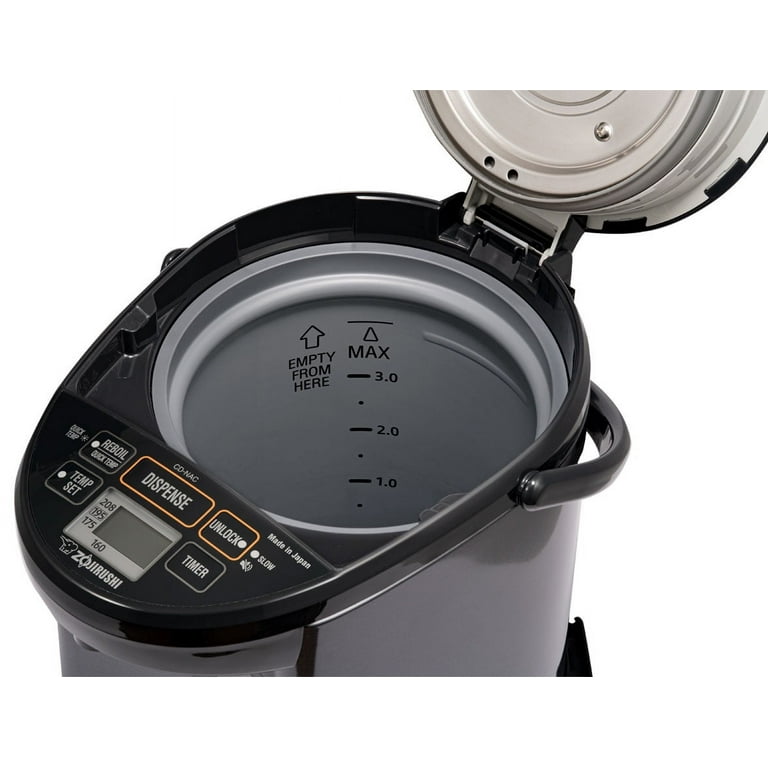 Zojirushi Micom Water Boiler & Warmer - 4.2 qt - Silver/Black
