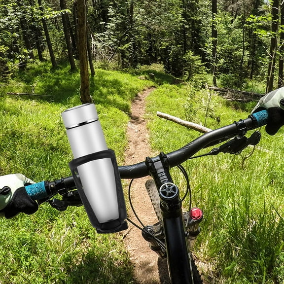 WHAMVOX Bike Water Bottle Cage and Kettle Stand Combination Holder for , Black Accessory