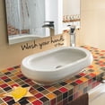 thumbnail image 2 of WIFKLSIIPG Wash Your Hands Mom Home Decor Wall Sticker Decal Bedroom Art Mural, 2 of 5