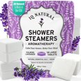 thumbnail image 1 of Vaporizadores de ducha de lavanda Aromaterapia para mujeres - Hecho en Estados Unidos - Bombas de ducha Aromaterapia para mujeres Tabletas de ducha de vapor Aromaterapia Mentol Ducha Aroma Vaporizador, 1 of 5