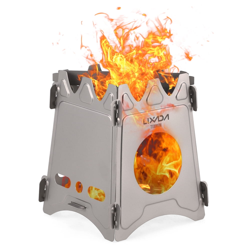 Lixada Portable Titanium Wood Burning Stove for Kuwait Ubuy