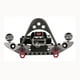 thumbnail image 4 of RC Bumper Kits Metal Parts with Winch, Led Lights, Tow Hooks for 1/10 Crawlers Trucks SCX10 90046 90047 S95 Accessory titanium color, 4 of 4