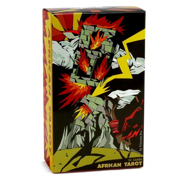 African Tarot Cards Deck, English