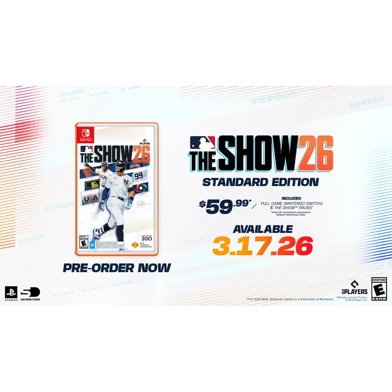MLB® The Show™ 26 – Nintendo Switch - Walmart.com