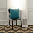 thumbnail image 5 of Rizzy Home Teal 20"X20" Solid Woven Poly Filled Throw Pillow, 5 of 5