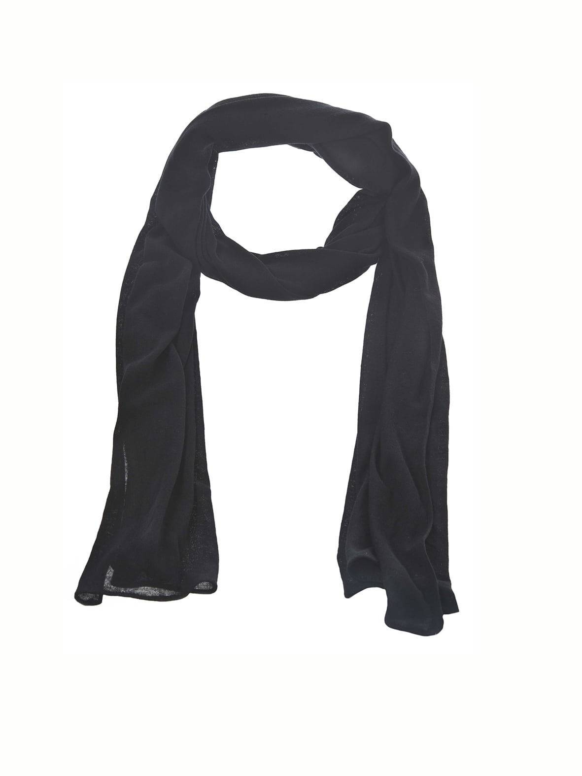 ladies scarf long black scarf with beads, Skinny scarf