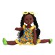 thumbnail image 1 of Muñeca de niña negra muñeca de niña realista de vinilo para niños de 15 pulgadas con gafas de vestir regalo de cumpleaños juguete para juego de imitación ANGGREK  Otros, 1 of 8