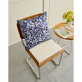 thumbnail image 4 of Waterproof Outdoor Throw Pillows with Inserts 18"x18", Blue Purple Boho Soft Decorative Pillowcases for Couch Bedroom, Vintage Abstract Flowers Pillow Covers for Sofa Living Room, 4 of 8