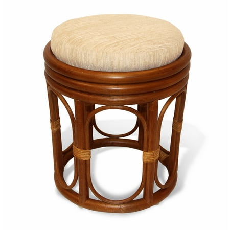 Pier 1 Rattan Bedroom Furniture SK New Interiors Pier Stool Plant Stand ECO Natural Rattan Wicker Handmade Design, Colonial ()