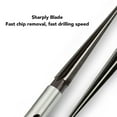 thumbnail image 3 of T Handle Reamer, Deburring Portable Steel Hand Taper Reamer  for Woodworking, 3 of 8
