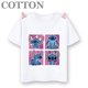 thumbnail image 3 of Marca Disney Stitch Anime Verano Múltiples Moda Algodón Camisetas para Niños Cuello Redondo Casual Manga Corta Ropa para Niños Tee Tops, 3 of 5
