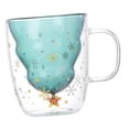 thumbnail image 2 of yuksok Christmas Mug Cute Coffee Mug Drag Coffee Mug Christmas Tree for Valentine's Day, 2 of 8
