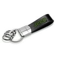 thumbnail image 2 of Jeep in Green Genuine Black Leather Strap Loop Key Chain, 2 of 5