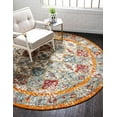 thumbnail image 1 of Rugs.com Brighella Collection Rug – 10 Ft Round Beige Medium Rug Perfect For Kitchens, Dining Rooms, 1 of 9