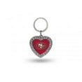 thumbnail image 2 of Porte-clés Cœur Bling en Strass San Francisco 49ers, 2 of 2