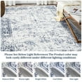 thumbnail image 3 of Haperlare Boho Tribal Distressed Area Rugs 10'x13' Large Blue Washable Non Shedding Carpet for Living Room Home Office, 3 of 7