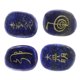 thumbnail image 1 of mbolo de Oval Cristal Lapislázuli Elipsoide Casa Sunnimix Cristal de Reiki, 1 of 6
