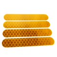 thumbnail image 4 of Naiovety Pegatinas reflectantes nocturnas autoadhesivas, tira de advertencia impermeable, accesorios de decoración compatibles con el patinete eléctrico Ciclismo Oro, 4 of 6