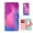 Purple, variant on Personalized Creative Watercolor Painting Flip PU + TPU Phone case with Card Slot for Samsung Galaxy A12 A22 A32 A42 A52 S A72 A82 4G 5G Shockproof Bracket Function Bumper Cover(Purple,A52S)