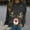 Black womens christmas tops clearance under 5$, variant on Xqxayjr Women's Christmas Tops Sweatshirt Casual Loose Long Sleeve Xmas Reindeer Printed Fall Tunic Tops Trendy Crewneck Pullover Tops Plus Size Sweaters