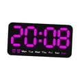 thumbnail image 2 of Reloj Despertador Digital BLESIY LED Grande Rosa, 2 of 6