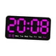thumbnail image 2 of Reloj digital de Escritorio Macarena despertador LED Grande rosa, 2 of 6