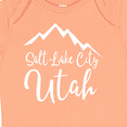 thumbnail image 4 of Inktastic Salt Lake City Utah Boys or Girls Baby Bodysuit, 4 of 5