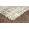 thumbnail image 3 of Erbanica 5'3"x7'6" Moderne Gris Clair Blanc Lignes Tapis Doux, 3 of 5