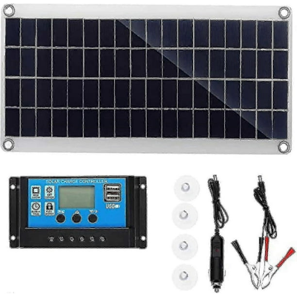 300W 12V Solar Panel Kit - 300 Watt 12 Volt Off-Grid System with 10A-60A Controller