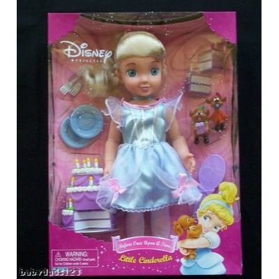 Playmates Disney Princess 15" Little Cinderella Doll