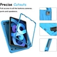 thumbnail image 5 of SUPNICE Kids Case for iPad Air 11-inch M4 2026/ M3 2025/ M2 2024，Built-in Screen Protector case For iPad Air 5th/4th Gen 10.9‘’, iPad Pro 11 inch 4th /3rd /2nd /1st(2018-2022), Blue, 5 of 9