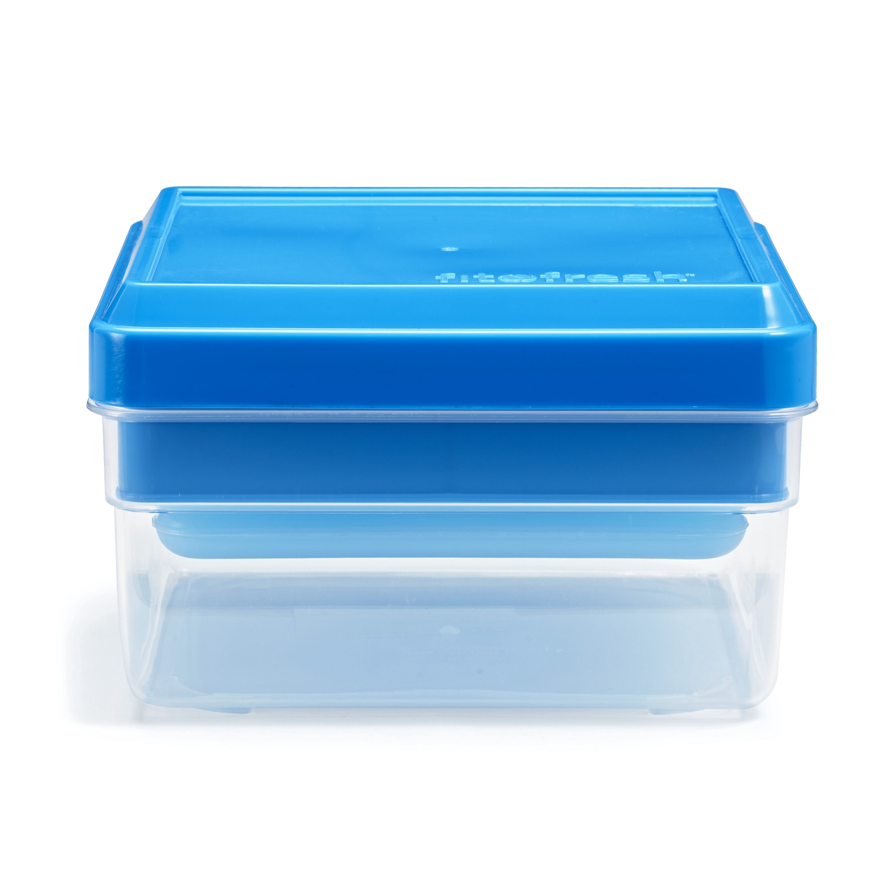 Fit & Fresh 334KFF Kids Sandwich Container with Divided Tray & Slim Ice Pack, Colors Vary