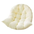 thumbnail image 2 of Cojín para silla colgante Cojín para silla de hamaca libre suave Almohadillas para cuna de huevos para interiores Sin silla giratoria beige shamjiam cojín del asiento, 2 of 7