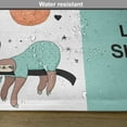 thumbnail image 6 of Ambesonne Animal Place Mats Set of 4, American Sloth Tribe, Standard Size, Multicolor, 6 of 6