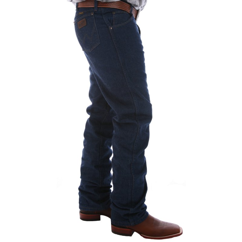 Wrangler Men's Performance Cowboy Cut Jeans Long Blue 38W x 38L  US - image 3 of 4