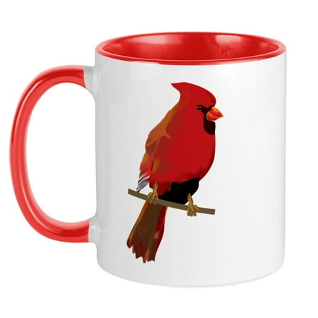 

CafePress - Male Cardinal Mug - Ceramic Coffee Tea Novelty Mug Cup 11 oz