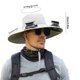 thumbnail image 3 of Sombrero de pesca al aire libre con ventilador solar ancho para hombre, sombrero para el sol con ventilador solar, sombreros de pesca con ventilador ajustable de 3 velocidades, sombrero con ventilador, 3 of 3